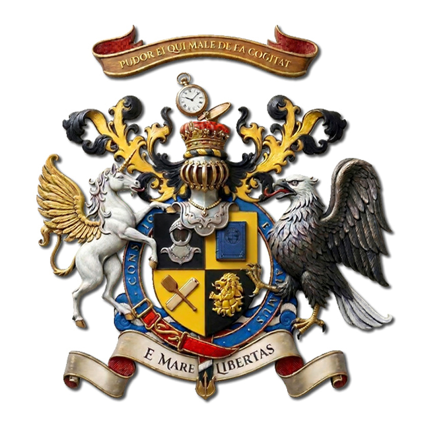 Crest of Sir Marco Redmer, Duke of Sealand