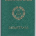 DDR Dienstpass (1987)